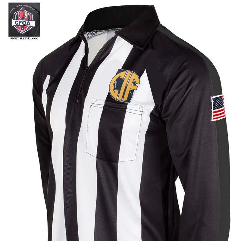 Smitty California CIF/CFOA Logo Long Sleeve Football Shirts