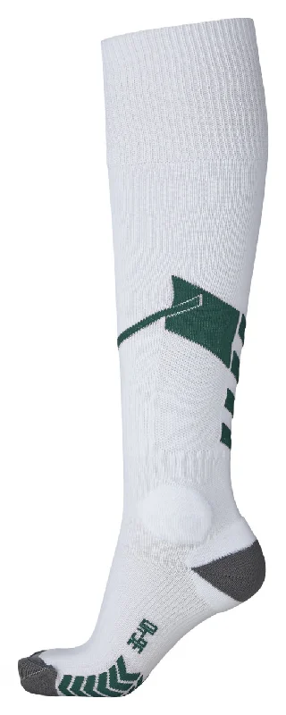 White/Dark Green