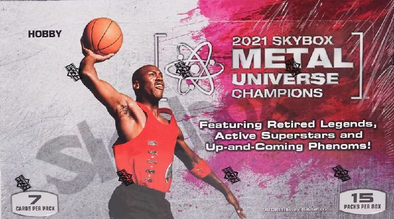 Upper Deck 2021 Skybox Metal Universe Champions Hobby Box