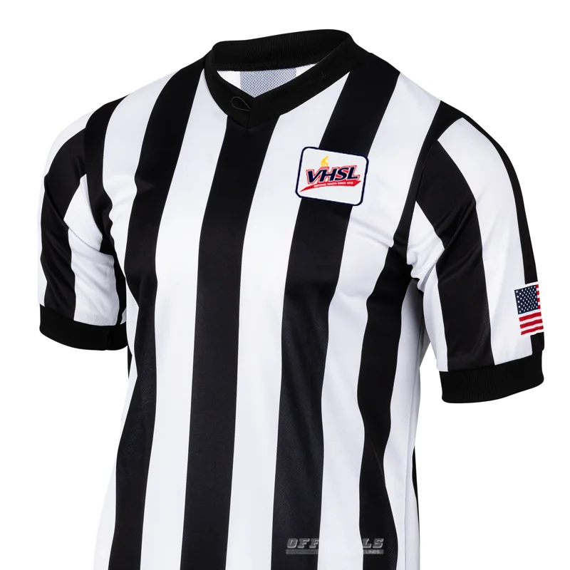 VHSL Logo Basketball Referee V-Neck