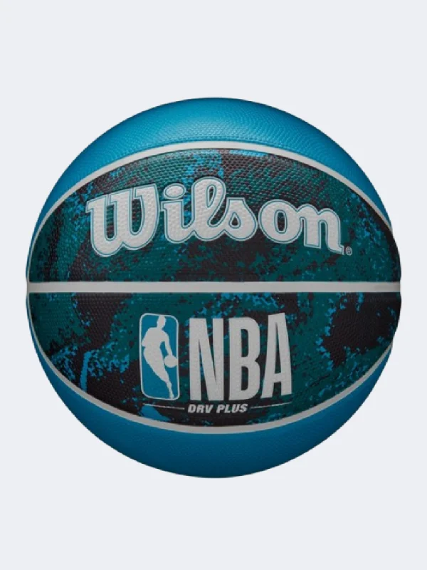 Wilson Nba Drv Plus Vibe Kids Basketball Ball Black/Blue