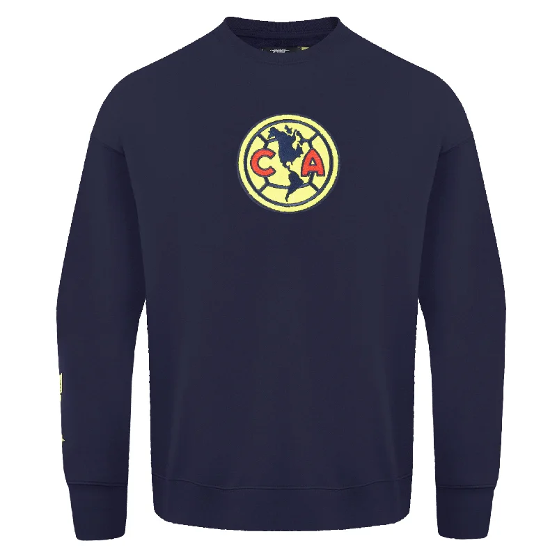 LIGA MX CLUB AMERICA STADIUM MEN'S FLC CREWNECK (MIDNIGHT NAVY)